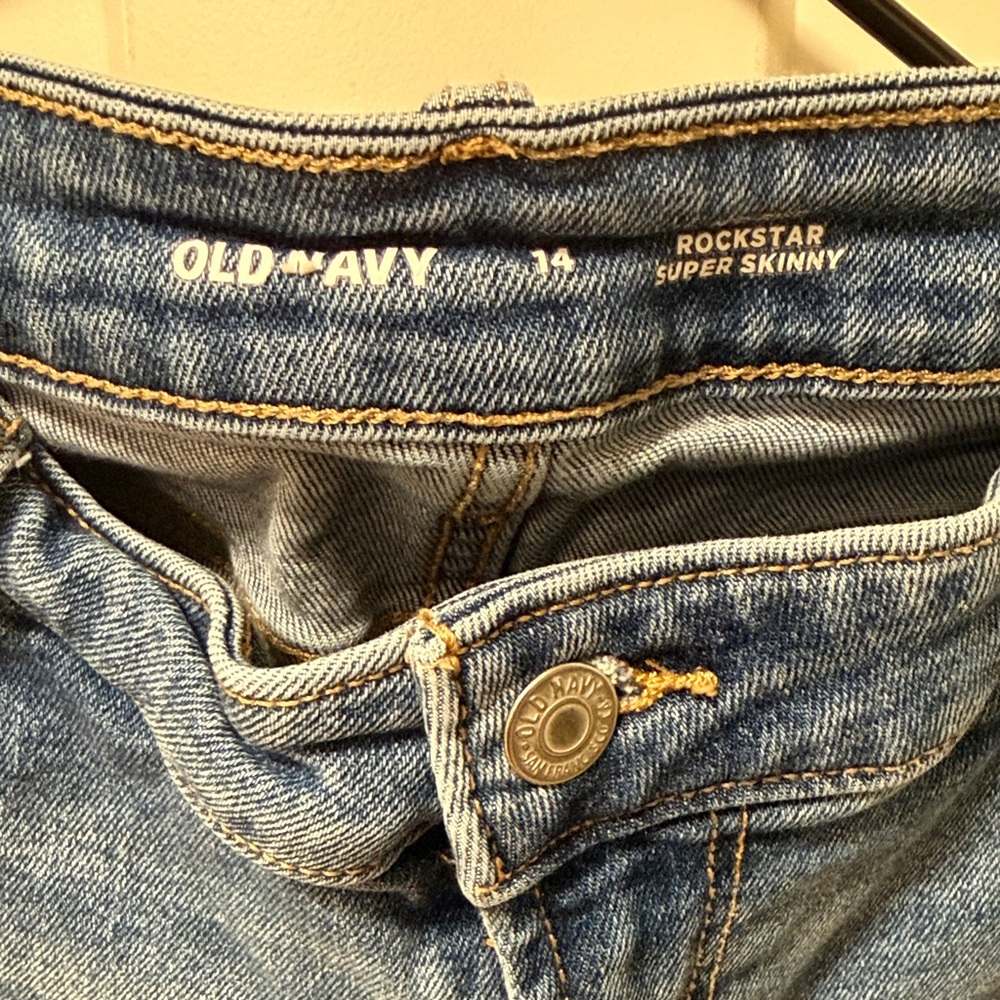 Old Navy Women's Denim Rockstar Skinny Jeans
